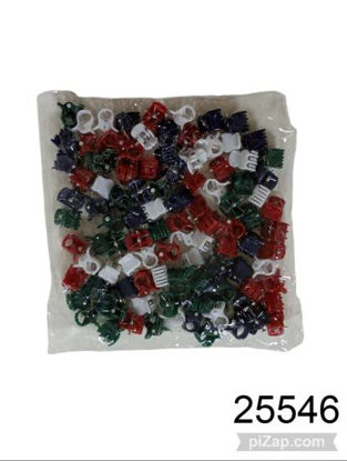 Imagen de MINI BROCHES VARIOS COLORES X100UND 11.25